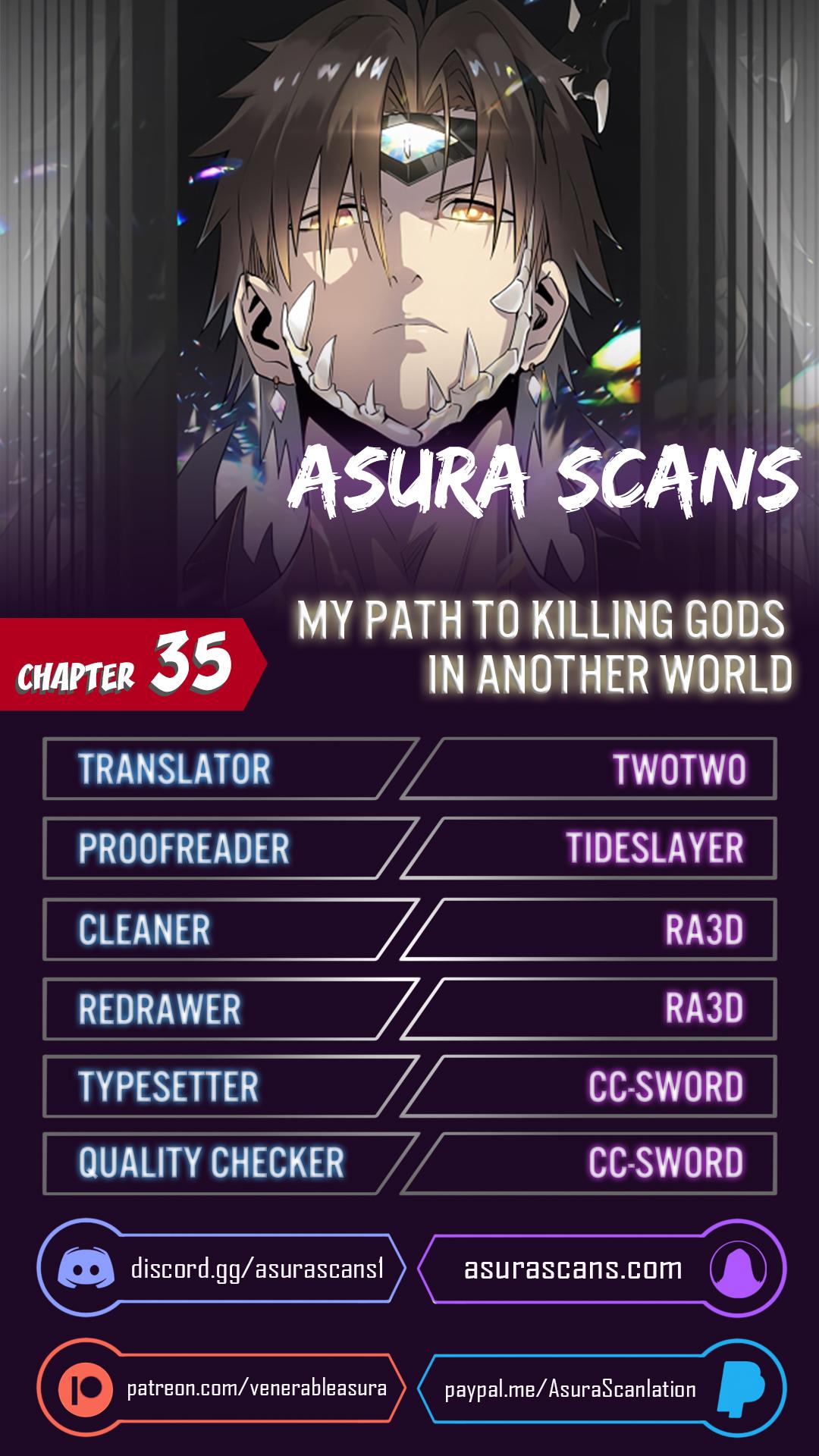 My Path To Killing Gods In Another World. Chapter 35