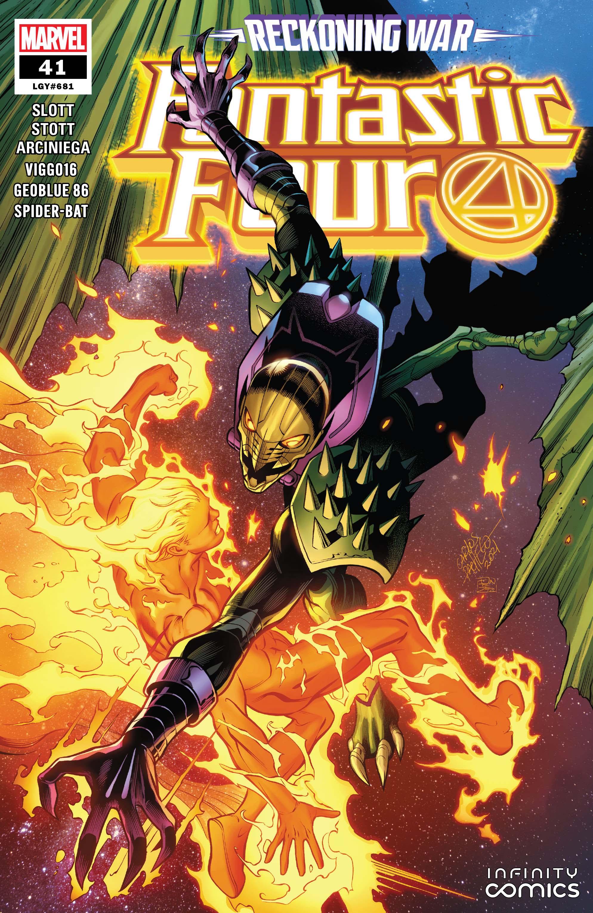 Fantastic Four Reckoning War Fantastic Four #41 (2022)